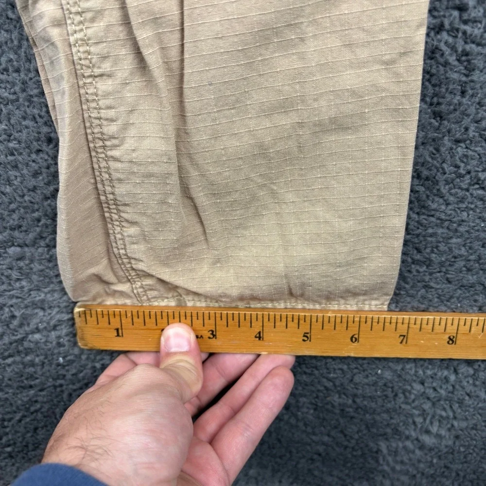 William Rast Mens Khaki Straight Leg Cargo Pants Size‎ 34x34 Cotton